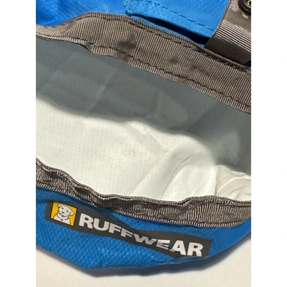 Ruffwear Collapsible Dog Bowl Trail Runner 1L Blue Pool
